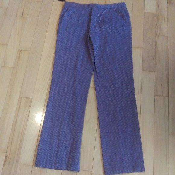 Tahari Elie Tahari Lolita Pants  Pewter size 10 - Picture 3 of 11